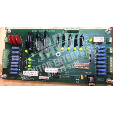 Quincy QSI 1000 Box141813 Power Sync Compressor Controller PN: 140265-01B / 140265-1C  PN: 140265-4C Relay Board 