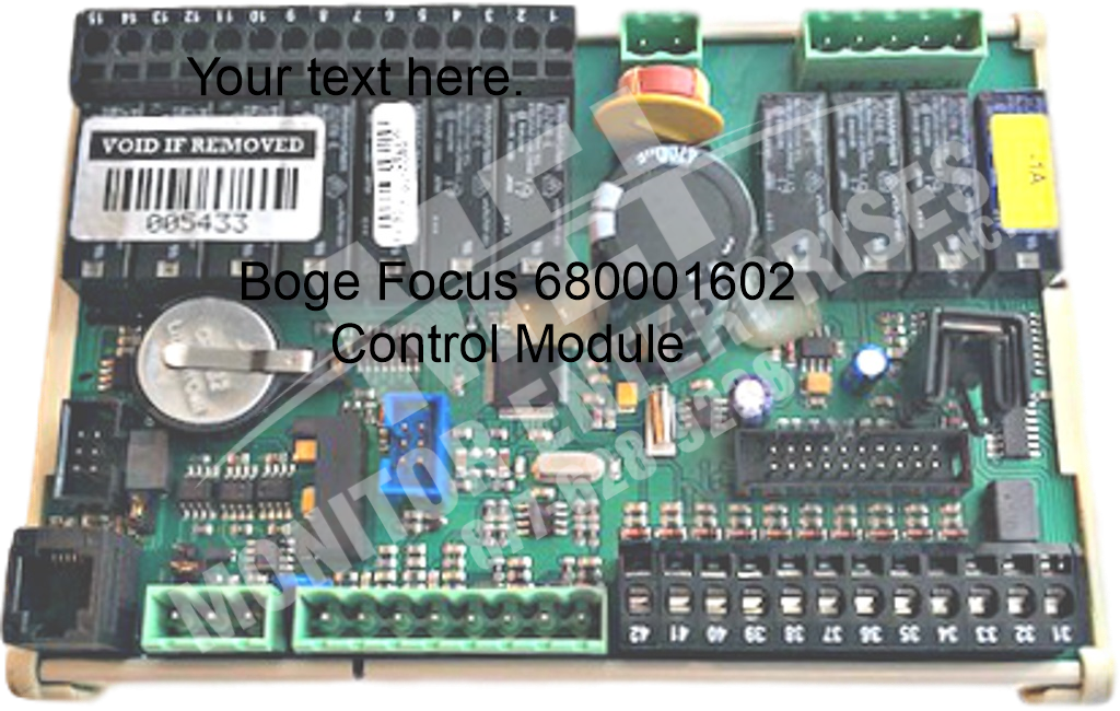 680001602P BOGE FOCUS 680001602P COMPRESSOR CONTROL MODULE