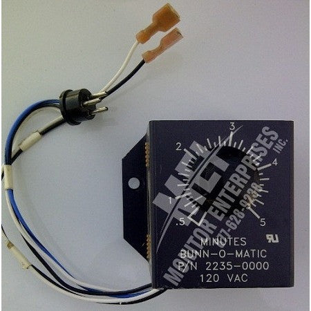 BUNN-O-MATIC 2235-0000 120 VAC Coffee Brew Timer