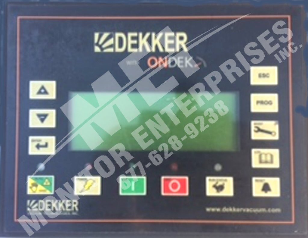 VMX0553KA1-00 DEKKER ONDEK VMX0553KA1-00 VACUUM SYSTEM CONTROLLER