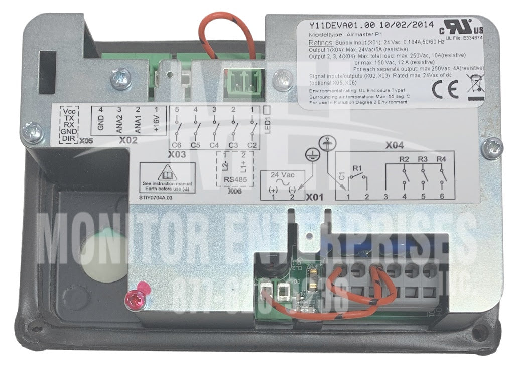 DEVAIR CSC50 PN: Y11DEVA01.00 AIRMASTER P1 COMPRESSOR CONTROLLER