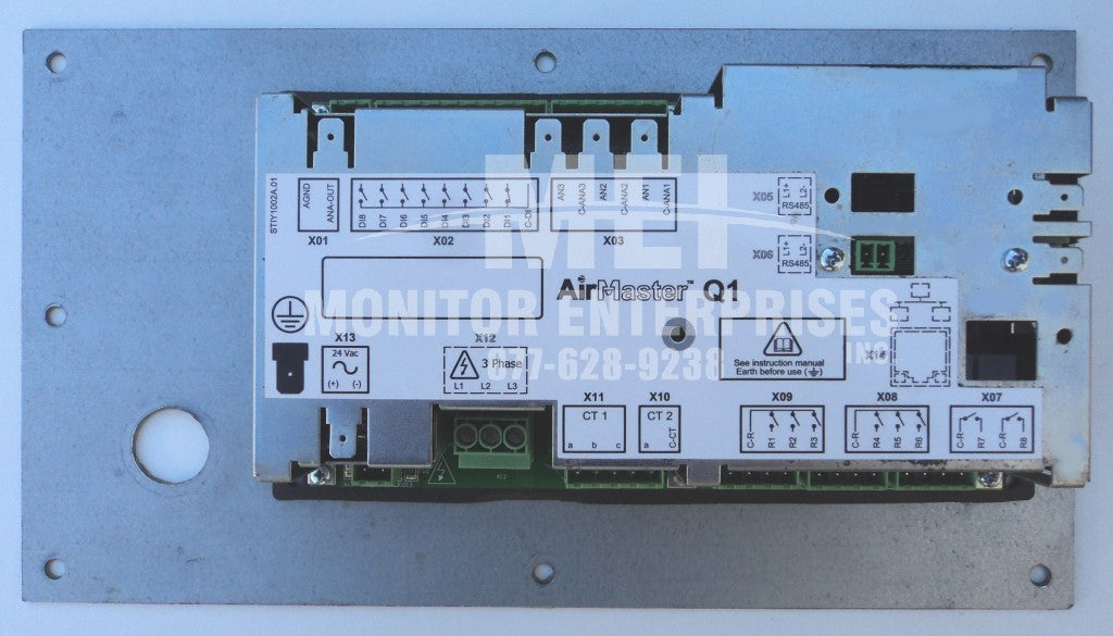 Y11HEX01.00 FS CURTIS Modeltype: AirMaster Q1 Y11HEX01.00 bus RS485 Optimized for Rotary Screw Compressor Controllers