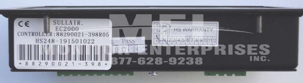EC2000 SULLAIR EC2000 PN: 8890021 COMPRESSOR CONTROLLER