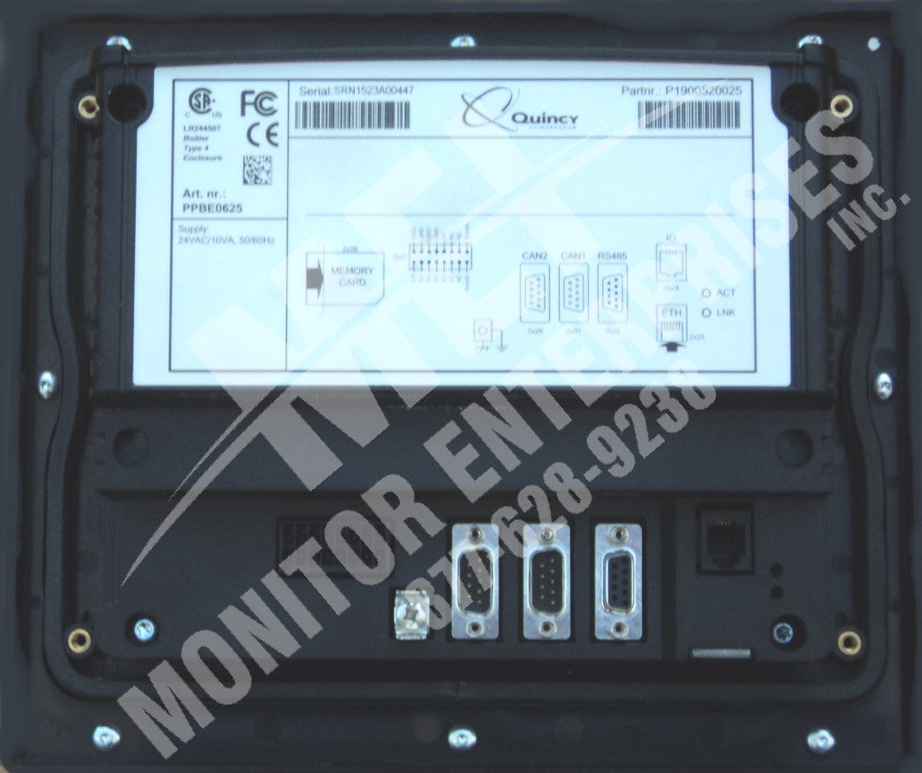 P1900520025 - 1900 5200 25 QUINCY/ATLAS COPCO P1900520025 - 1900 5200 25 MARK 5 AIR LOGIC GRAPHIC PLUS COMPRESSOR CONTROLLER