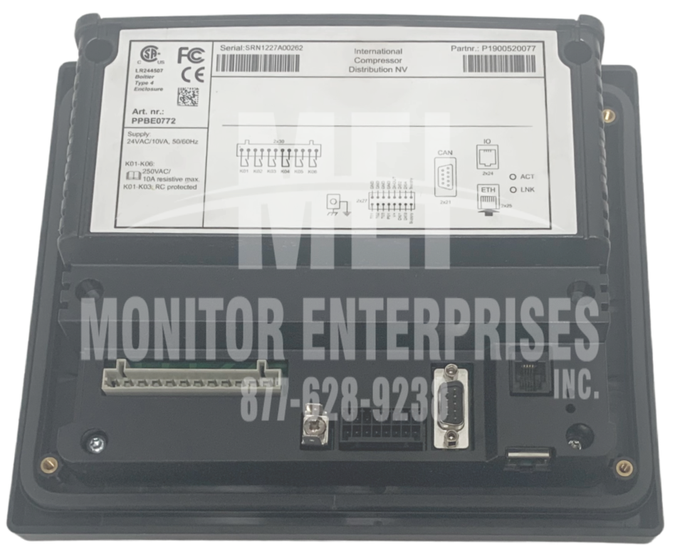 ES4000 P1900520077 - 1900 5200 77 CHICAGO PNEUMATIC STANDARD MB ES4000 ELEKTRONIKON P1900520077 - 1900 5200 77 STD ES4000 ELEKTRONIKON COMPRESSOR CONTROLLER