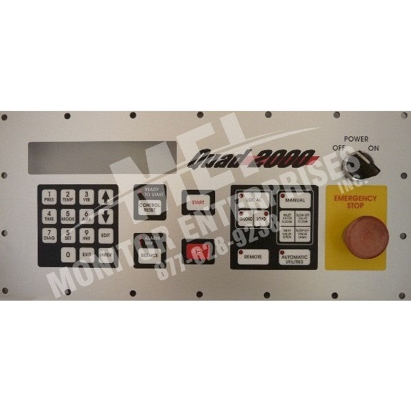 Cooper P1794915-0104 Quad 2000 Microprocessor Compressor Controller Control Panel