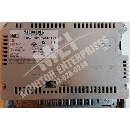 Siemens  6SE7031-5EF60-Z SIMOVERT VC 100H/460VAC Variable Speed Frequency Compressor Masterdrive Controller (Back)