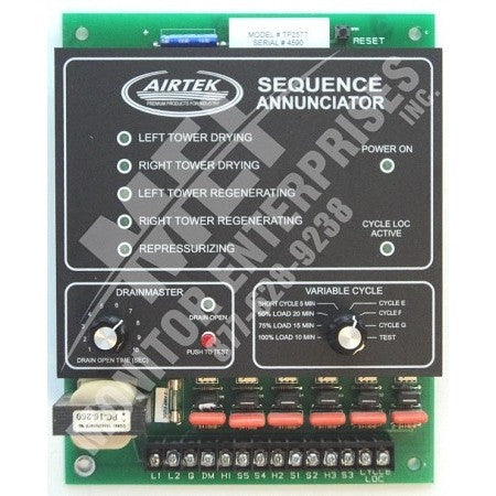 AIRTEK TP2577 Air Dryer Sequence Annunciator Electronic Controller