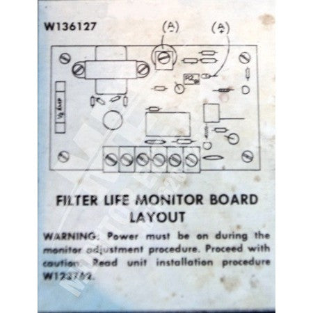 Filter Life W136127 Air Dryer Electronic Particulate Monitor (Page 1)