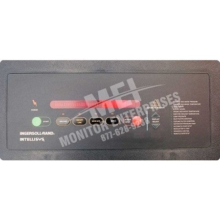 Ingersoll-Rand 39825815 & 39797428 SSR 50-450 Air Compressor Controller (face)