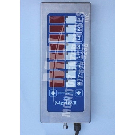 740-T88 Prince Castle Merlin II 740-T88  8 - Channel Slow Cook/Hold Timer (front)
