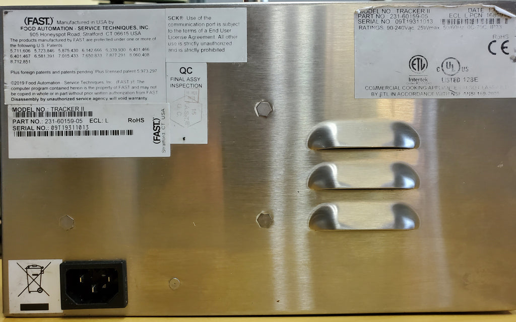 TRACKER II (FAST.) Model 42 (8 Displays) Multi-Display Timer 231-60159-05