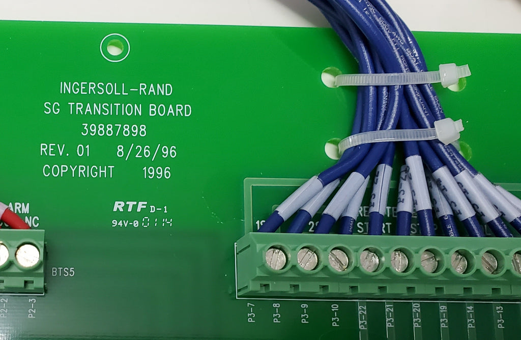 INGERSOLL RAND 39887898 SG TRANSITION BOARD